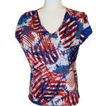 Women’s Onque Casuals Patriotic Top Size PXL perfect for July 4th celebration Photo 0
