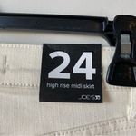 joe's jeans Joe’s Jeans Denim High Rise Front Slit Midi Skirt 24 Photo 6