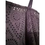 Posse Square Neckline Long Sundress w/ pockets Classic traditional eyelet Black Size XL Photo 6