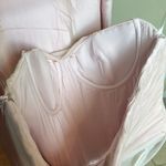 House Of CB HOUSE OF‎ CB SET Georgie Top & 'Giuliana' Ballerina Pink Satin Maxi Skirt NWOT Photo 6