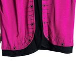 Ming Wang  Magenta Pink Black Rhinestone Embellished Cardigan Sweater Size Small Photo 3