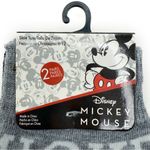 Disney Mickey Mouse Crew Socks Mens Womens  World Disneyland 2 Pairs Fun Gift Photo 1
