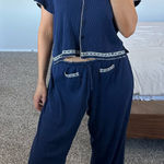 Villager Navy blue pajama set Photo 0