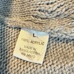 Jason Maxwell  Gray Open Front Cardigan Sweater Women’s Size Large Soft casual Photo 5