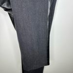 Abercrombie & Fitch Ultra High Rise Ankle Straight Jean-Black With Leather Photo 6