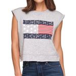 Tommy Hilfiger Tommy Jeans Cropped Flag Sleeveless Sweatshirt Photo 0