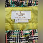 Kate Spade Skirt the Rules Multicolored Chevron Print Textured Mini Skirt Photo 6