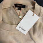 Quince  Lightweight Cotton Cashmere Crew Sweater, Heather Oatmeal, M Photo 2