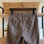 Banana Republic Mid-Rise Plaid Italian Fabric Ankle Woven Career Dress Pant, 0 Photo 4