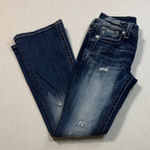 Miss Me  Indigo Boot Cut Jeans with Metallic Accents Photo 0