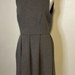 Isaac Mizrahi gray ribbed a-line dress size 8 Photo 3