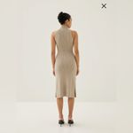 New with tags by Love Bonito Katrin Turtleneck Midi Dress
Sleeveless Tan Knit Size L Photo 2