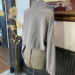 Free People  We The Free Kitty Half-Zip Cotton Pullover in Frosted Earth Sz L 💛🎀 Photo 8