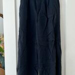 Madewell  The Harlow Wide-Leg Pant in True Black Size 4 NWT Photo 4