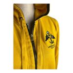Ralph Lauren Yellow Front Zip Hoodie Sweat Jacket Size M Photo 3