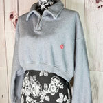 Alexander Wang Half-Zip crop Sweatshirt Photo 0