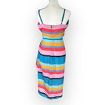 Lovers + Friends Brand New  Orchid Dress in April Stripes Hi Low Women's XS Photo 5
