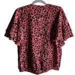 Ivy Jane Ivy Jane Two tier ruffle sleeve faux wrap top Sz S/M Photo 4
