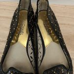 Michael Kors Michael Black Gabriella Logo Flat 5.5 Photo 6