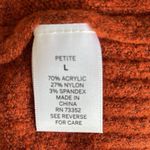 Dressbarn Colorblock Mockneck Sweater Yellow Size undefined Photo 5