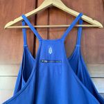 Free People Movement Hot Shot Mini Dress Built In Shorts Radiant Blue Size Large Photo 6