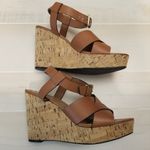 Tahari {9.5M}  Stevie Cork Wedge Sandals Photo 3
