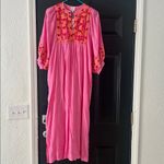 NEW NWT J.Marie Carlie MIDI Dress Pink Small Photo 5
