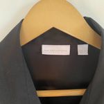 Black and Blue Button Down Shirt Dress Size L Photo 6