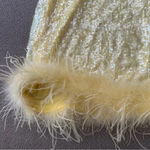 Pretty Little Thing Sequin Feather Mini Dress Photo 5