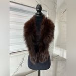 Real fur collar 🔥 Brown Photo 3