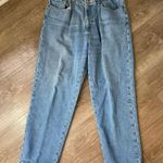 L.L.Bean Original Fit Relaxed Flannel Lined Medium Wash Jeans ~ Size 16 PET Photo 9