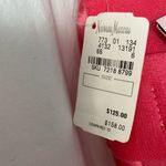 Juicy Couture Satin pink shoulder gold chain  Transparent Pocket In Front S -NWT Photo 5