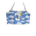 SheIn x Carebears Graphic Print Ribbed Cropped Cami Top Photo 2