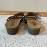 Naot Leather Nancy Sandals Bronze Gold Size‎ 42 US 11 11.5 Slip On Slides Brown Photo 8