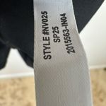 Madewell  Seamed Long Sleeve Mini Shirtdress Poplin Black Minimalist US 8 NWT Photo 9