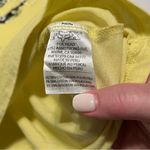 FOX Racing Womens Size Medium Yellow Short Sleeve‎ Shirt Fitted Floral Athletic Photo 3