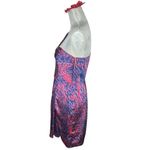 BCBGeneration  Raspberry Red Multi One -Shoulder Cocktail Dress Sz 8 Photo 1