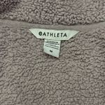 Athleta  Women's Teddy Jacket in Light Purple cropped Photo 3