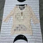 Women’s Crochet Top Sz L For Layering Over Swimsuit Tank Top Boho Greek Mama Mia Size L Photo 5