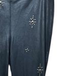 Free People  Embellished Vegan Skinny Pant in Black Size 28 Photo 7