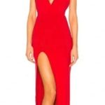 superdown Revolve Erika Deep V Jersey Maxi Photo 0