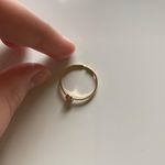 Gold E Ring Photo 1