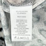 Quacker Factory  QVC Grey & Black Rhinestone Leopard Print Tunic Top‎ Size 1X EUC Photo 3