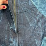 Gestuz denim two tone blue long sleeve pullover dress size 38 / US medium Photo 2