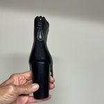 Coach Black Ankle Booties with Scalloped Trim Photo 5