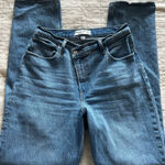 Abercrombie & Fitch  Curve Love High Rise Straight Leg Jeans Photo 0