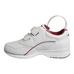 Propet Tour Walker Strap Shoes White/Berry Leather Hook & Loop Women’s Size 10 White Photo 4