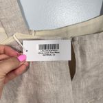 Reformation Linen Oliva 2 Piece Set Size 12 Beige Oatmeal NEW Photo 10