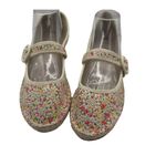 CL by Laundry Size 11 Mary Jane Floral Mary Jane Espadrille Flats Womens Photo 2