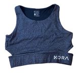 Kora Gray Athletic Sports Bra Tank Top Size M Photo 0